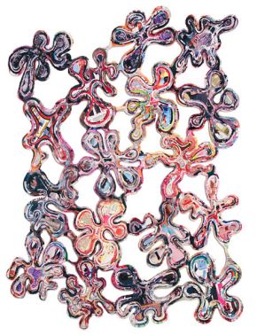 dendriden | 2007 | 124 x 140 cm | Collage aus Versandhauskatalogen