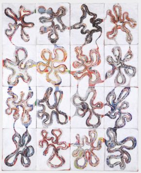 vertiefen II | 2007 | 83 x 102 cm | Acryl auf Versandhauskatalogen