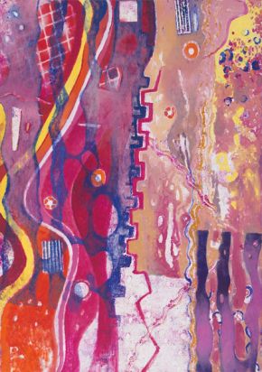 schichten | 2003 | 70 x 50 cm | Öl auf Leinwand