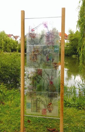 standort | 2005 | Installation zum Thema Heimat in Schorndorf