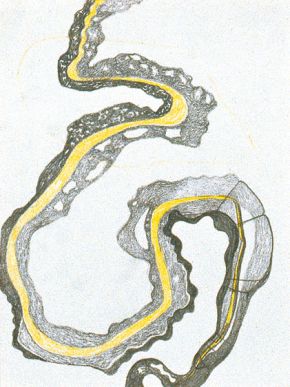 skizze | 2000/01 | 19,5 x 15 cm | Stifte auf Papier