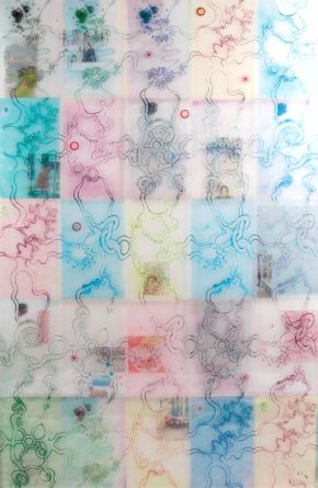 leuchtkasten | 2004 | 135 x 85 x 20 cm | Front | Laminagen montiert