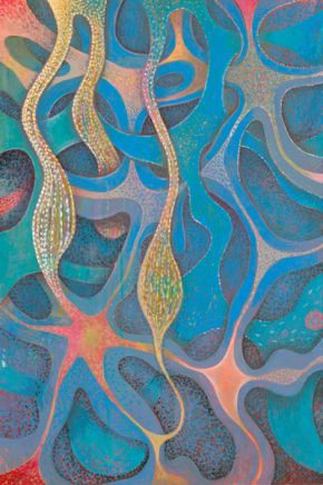 zusammenhang | 2010 | 150 x 100 cm | Acryl auf Leinwand