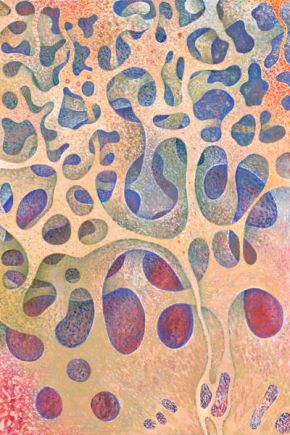 yggdrasil | 2011 | 150 x 100 cm | Öl auf Leinwand