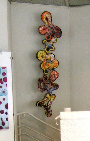 ohne titel | 2010 | 200 x 45 cm | Mischtechnik