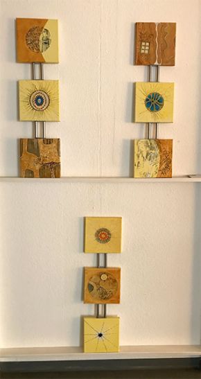 Punktuelles Glück 2 | 2015 | Mischtechnik auf Leinwand