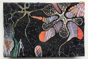 Nachtmärchen | 2017 | Mischtechnik auf Pappe