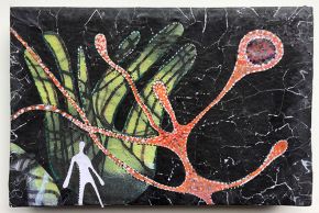 Nachtmärchen | 2017 | Mischtechnik auf Pappe