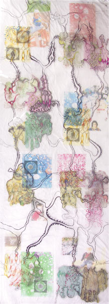 mycel | 2006 | 170 x 60,5 cm | Laminage